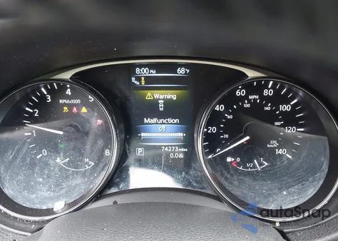 2016 Nissan Rogue Sl из США, поврежденный, VIN 5N1AT2MV6GC827051